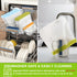 SPLF 12 Pack Silicone Reusable Bags, Dishwasher Safe, Leakproof Freezer Bags, BPA Free for Lunch and Food Travel