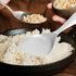 Rice Paddle Spoon Set, 2pcs Stainless Steel Non Stick Rice Scooper, Spatula, Serving Spoon for Rice Cooker