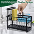 2 Set Sponge Holder for Kitchen Sink Organizer Caddy, Tier Dish Brush Scrubber Holder, Stainless Steel Sink Box Utensil
