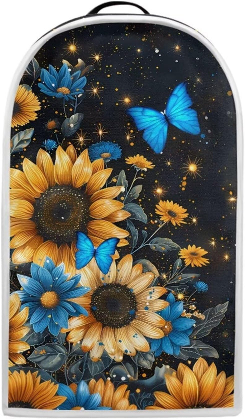 Sunflower Butterfly Blender Appliance Cover Kitchen Appliance Cover Stand Mixer Appliance Cover Small Appliance Covers Blender Dust Cover Kitchen Appliance Cover for Stain