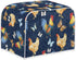 Toaster Dust Cover, Washable Toaster Cover 4 Slice, Chicken Rooster Decorative Bread Maker Cover Dust Fingerprint Protection, Kitchen Appliance Protector