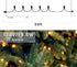 150 50 LED Warm White Christmas String Lights, FT Green Wire, UL Certified Connectable, Xmas Lights Outdoor or Indoor