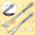 2 Pieces Stainless Steel Mini Ball Whisk - 10-Inch and 12-Inch Egg Beater Manual Mixer for Sauces, Cream
