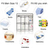 2 Pack Extra Large Hanging Crystal Clear Over Door Shoe Organizers, Closet Shoe Rack with 12+6 Pockets, 8+8 Hooks, White