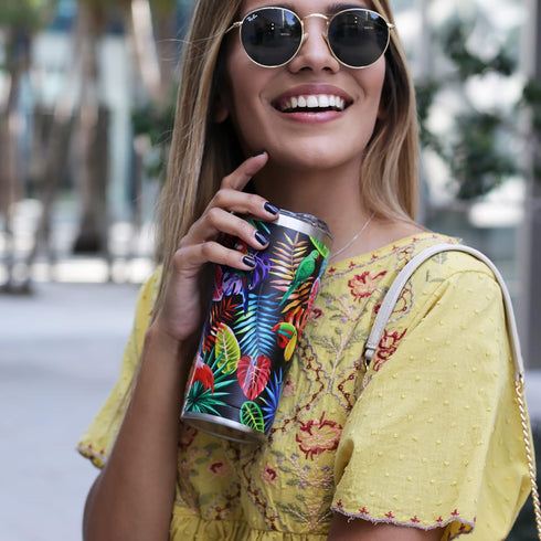 Tervis Best Mom Ever Yellow Floral Insulated Tumbler Travel Cup, Keeps Drinks Cold & Hot, 20oz Legacy