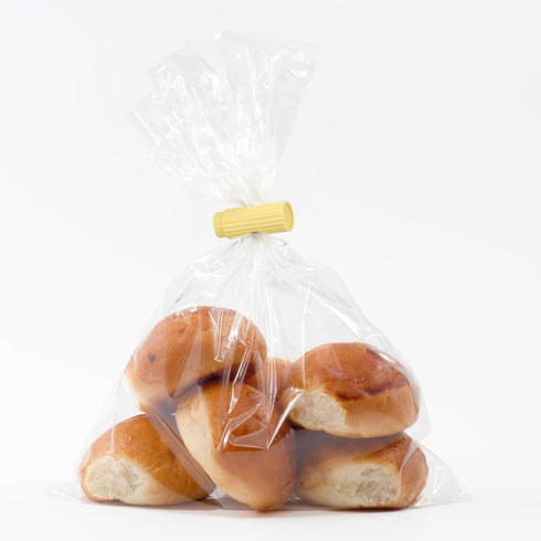 Set 4, Genuine Fred SNACKARONI Pasta Bag Clips, of Two Styles Farfalle and Rigatoni, Squeeze and Lock Bread Bag Clip