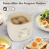Rapid Egg Cooker, 6 in 1 Electric Egg Boiler for Hard Boiled, Soft Boiled, Egg Custard with Auto Shut Off - No BPA