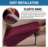 H.VERSAILTEX Velvet Stretch Couch Cushion Cover, Plush Slipcover for Chair Cushion, Furniture Protector Sofa Cover (1