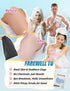 BlissLark 48",Premium (1, BLISSALRK Exfoliating Shower Towel Scrub Wash Cloth for Body Face, Exfoliating Washcloth
