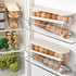Auto Rolling Fridge Egg Organizer, Space Saving Eggs Dispenser for Refrigerator Storage, Home Egg Holder