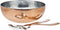 Godinger Hammered Bowl with Server, Copper, 12 Ounces