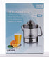 Electric Juicer for Max Juice Yield, Citrus Juicer with 2 Cones, 40W Automatic Lever Press Extractor