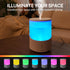 2.5L 25H Clarston Humidifiers for Bedroom, Cool Mist Humidifier with Essential Oils Diffuser and Nightlight, Top Fill