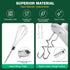 Hand Mixer Beaters for KitchenAid - Dough Hooks & Whisk Attachment, KHMPW Stainless Steel Egg Beater/Whisk, 3PCS