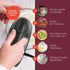 Mueller Electric Hand Mixer, 5 Speed 250W Turbo with Snap-On Storage Case and 4 Stainless Steel Accessories for Mixing