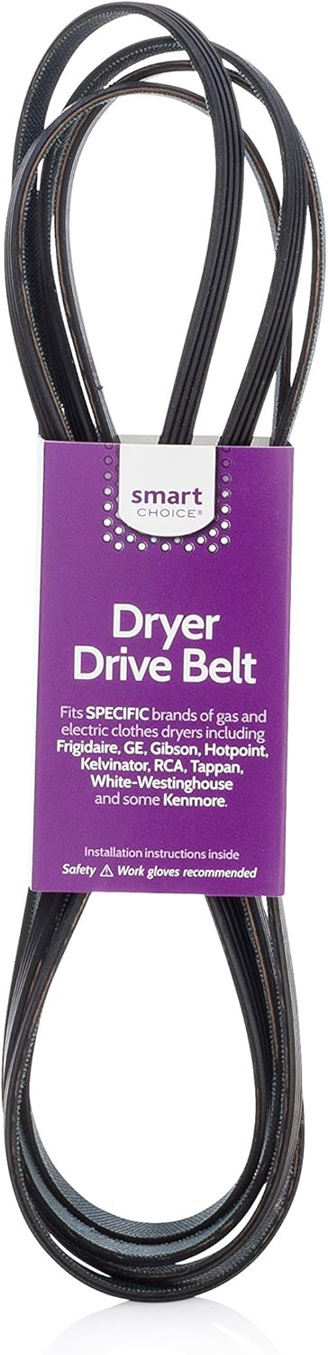 Smart Choice Dryer Belt, Black, 87.75 Inches