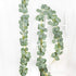 DearHouse 2pc Artificial Eucalyptus Garland, Faux Silk Eucalyptus Leaves Vines for Wedding Decor, 6.1ft/pc