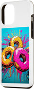 iPhone 14 Pro Max Doughnuts Pop Art Vintage Retro Baking Bakery Bakery Bakery Goods Case