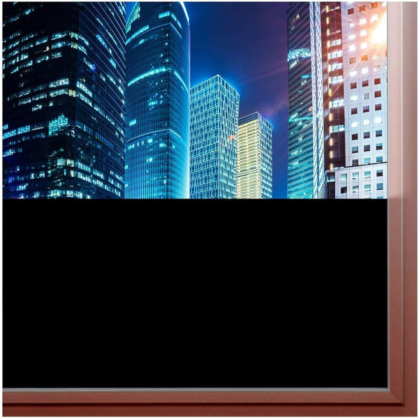 BDF BLKT Window Film, Blackout Day & Night Opaque Privacy, 36in X 6ft