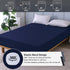 Twin Mattress Protector Waterproof - Fitted Sheet Style Breathable Cooling Cover with Deep Pocket Fits Up to 18'',
