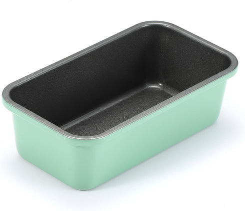 Monfish 2pcs Bread Loaf Pans for Home Baking, 1lb Non-Stick Carbon Steel Loaf Tin