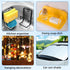 AQUANEAT 20 Packs Clear Suction Cups 1.2/1.8 Inch Sucker Pads with Hooks for Home Organization Decoration
