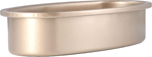 Non-Stick Loaf Pan, Loaf Tray Bakeware, Kitchen Carbon Steel Oval Shaped Bread Mould