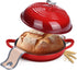 Enamelled Cast Iron Dutch Oven Pot with Lid, Leonyo Dutch Oven for