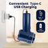 DIFABELLA 2-in-1 Wireless Car Vacuum Cleaner, High Power Cordless Mini Vacuum with LED Lighting