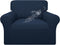 Easy-Going 100% Waterproof Chair Couch Cover, Dual Waterproof Sofa Slipcover, Dark Blue for Kids and Pets