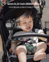 Portable Mini Stroller Fan, Battery Operated Small Clip on Fan, Detachable Flexible Tripod Baby Fan with 3 Speed for