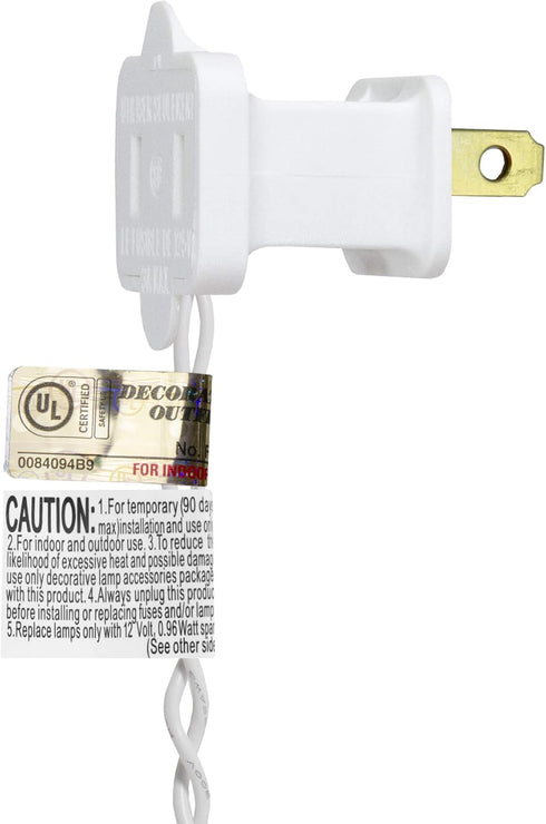 4' 20ct Northlight Mini Incandescent Christmas Lights - Clear - White Wire
