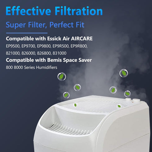 1043 Super Humidifier Wick Filter Replacement for Essick Air AIRCARE EP9500, EP9700, EP9800, EP9R500, EP9R800, 821000, 826000, 826800, 831000 and Bemis Space Saver 800 8000 Series Humidifiers