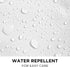 Hookless Full Length 2-in-1 Shower Curtain, 71" x 74", Frost