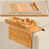 Couch Cup Holder Tray - Portable Sofa Arm Tray Table - Anti-Spill Armchair Caddy Couch Arm Table Snack Organizer