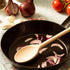 Mr.Woodware 16 Inch Wooden Spoons for Cooking, Set of 3 Long Handle Oval Utensils for Mixing and Stirring