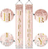 Pink Rose Gold Happy Birthday Door Banner Decorations, Birthday Party Porch Sign Supplies for Women Girls, Sweet 16th