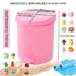 2PCS 1 2 20 3D Strawberry Trash Can, Gallon Small Trash Cans Cutecore Room Decor Kawaii Cute Trash Can for Bedroom