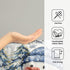 Mweet Set 2, 14x28 Inch Winter Hand Towels of Farmhouse Snowman Pine Tree Snow Holiday Tea Towel Absorbent Dish Wash