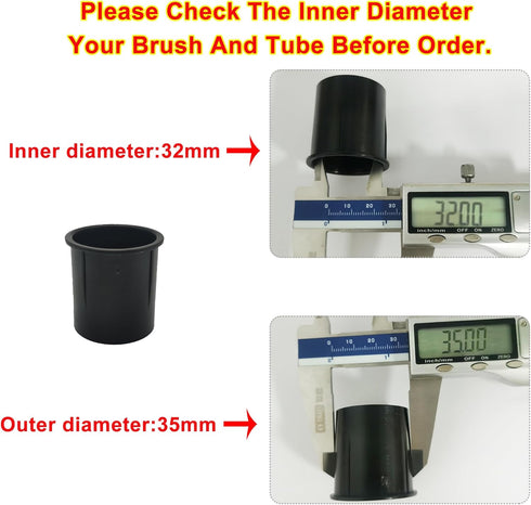 EZ SPARES Vacuum Hose Adapter Kit, 35mm to 32mm & 32mm to 35mm, Compatible with Normal Round Interface