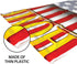 Beistle 2 Pack Plastic Welcome Home Door Covers - 6’ x 30” American Flag Decor for Patriotic Holidays