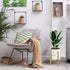8 12 Inches, H HOMEXIN Adjustable Plant Stand Indoor, Metal Plant Stand to Single Floor Plant Pot Stand Mid Century
