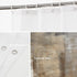 Batmerry Brown Beige Abstract Art Decorative Shower Curtain, Cute Long Wide Shower Curtain with Rust Proof Grommets