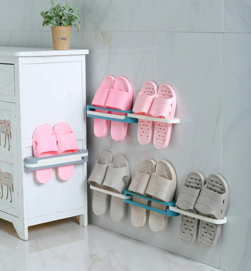 Organizers,3 1 M MOACC Slippers Rack Hanging Shoe in Folding Holder Shoes Hanger Wall Mounted Shoe and Bathroom Towel