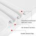 Naanle Stylish Christmas Santa Claus Bath Towel, Large Hand Towels for Bathroom, Hotel, Gym, Spa