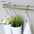 30 Pack 3.5 Inch Heavy Duty S Hooks, Black Hangers for Plants, Outdoor, Kitchen, Bathroom, Bedroom, and Office