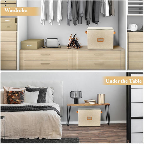 Wedding Dress Storage Box - Preservation Box with Lid, Foldable Acid-Free Organizer with Gloves and Acid-Free Paper,
