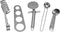 NewlineNY Stainless Steel 5 Pcs Handy Gourmet Pasta and Kitchen Tool Set, Multipurpose Kitchen Tools