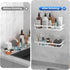 Rack,2 Pack 2LWLT). lanlord Wall Mounted Shower Caddy Shelf Organizer No Drilling Adhesive Shower Shelves,Bathroom