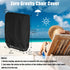 2Pcs 420D Black(96x84 cm2Pcs) Kovshuiwe Outdoor Zero Gravity Folding Chair Cover Waterproof, Folding Chair Storage